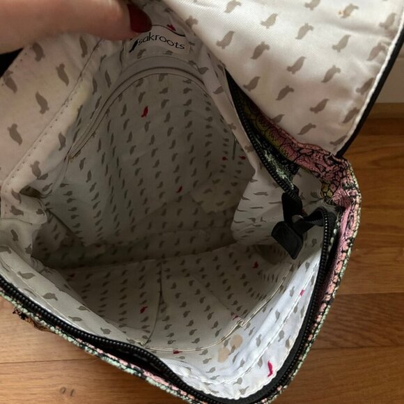 Sakroots Convertible Backpack ll Multicolor Pattern Tribal School Fashion Bag - Picture 5 of 9